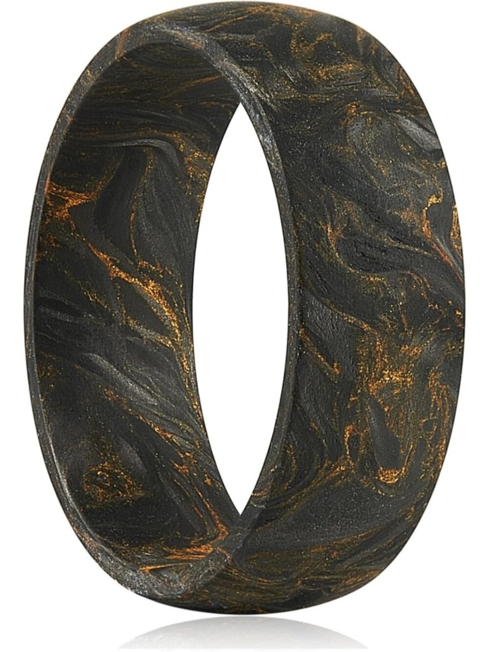 Men's Full Carbon Fiber Wedding Band | Lightweight, Durable & Stylish Ring